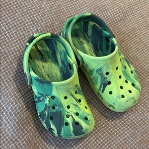 Crocs Kids' Green Clogs